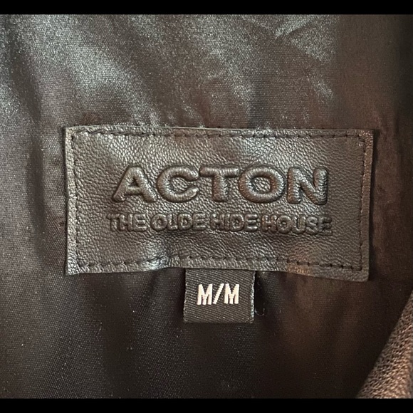 Women’s Leather Car Coat - Picture 3 of 3